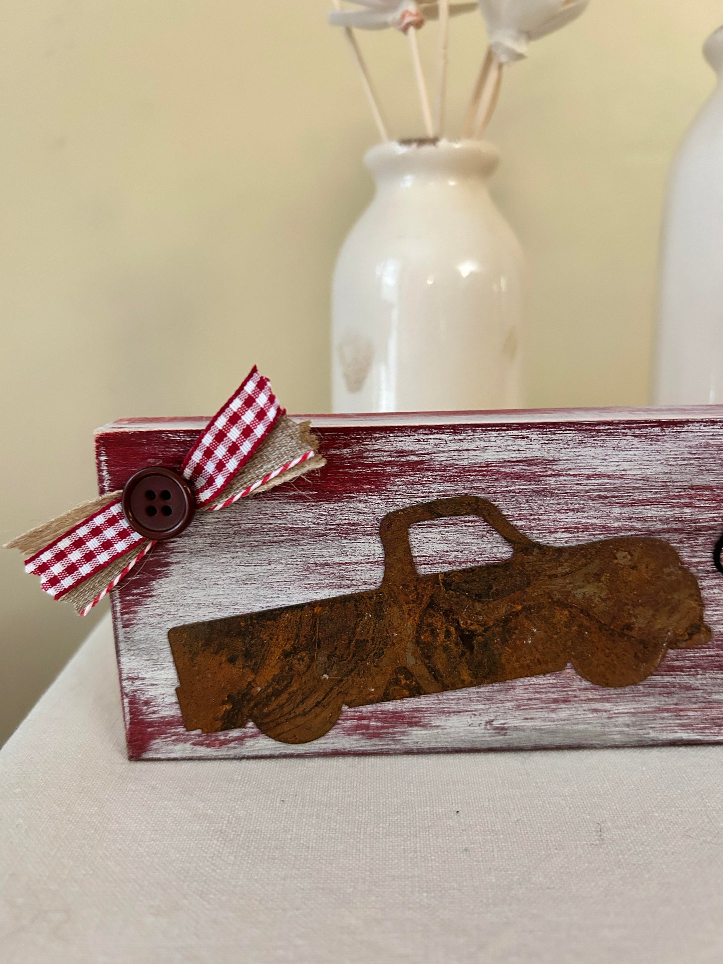 Rustic Crafts/ “Country Life” Shelf Décor