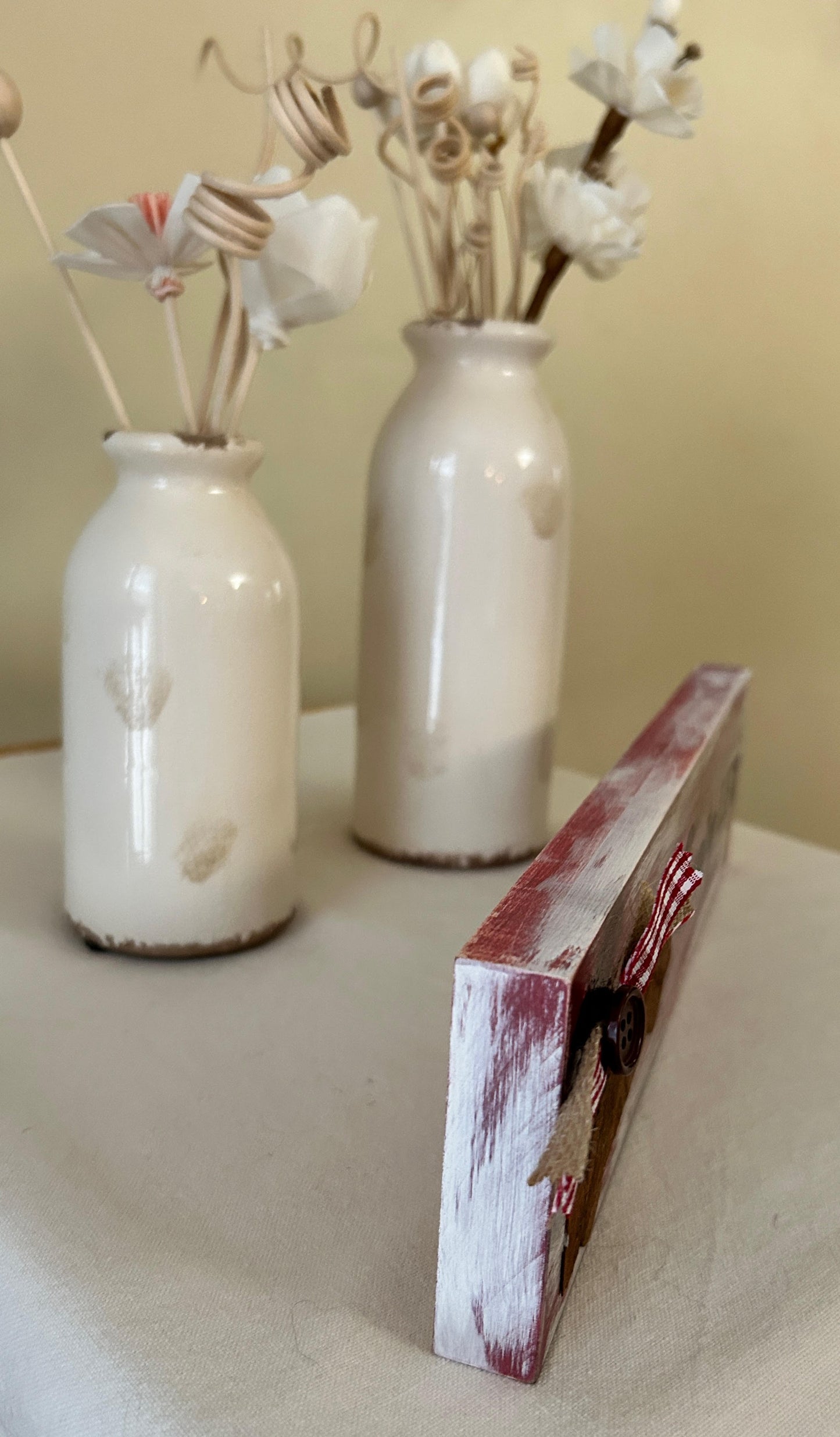 Rustic Crafts/ “Country Life” Shelf Décor