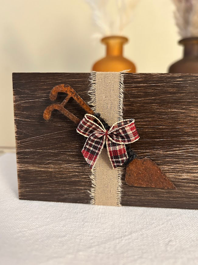 Rustic Crafts/ “Farmhouse” Shelf Décor