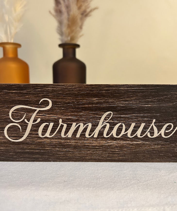 Rustic Crafts/ “Farmhouse” Shelf Décor