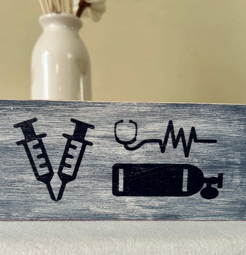 EMS Rustic Crafts/EMS “Love” Shelf Décor