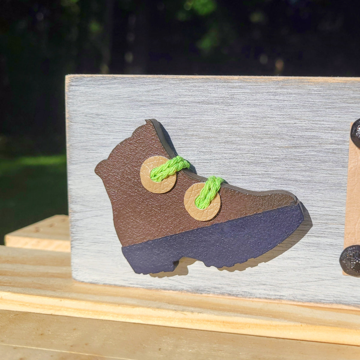 NC Hiking Shelf Decor (Custom)